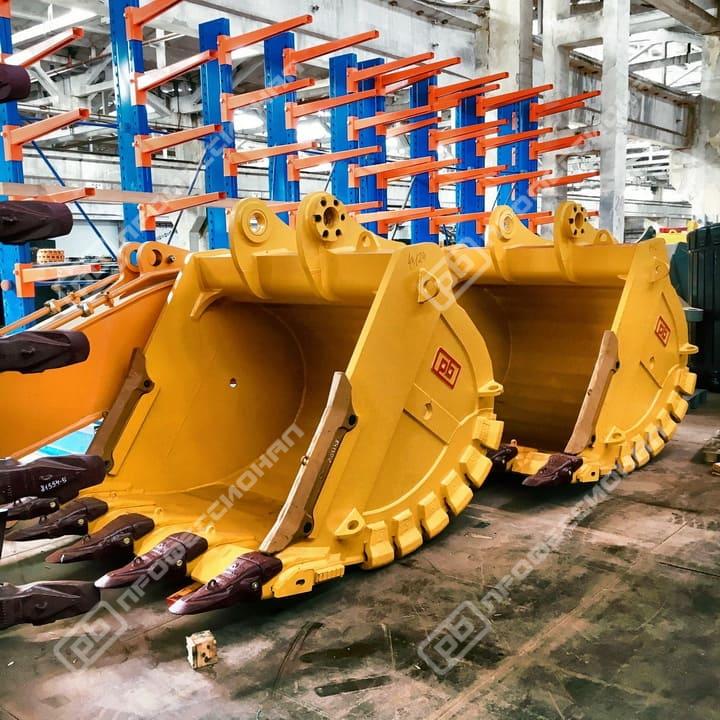 Ковши скальные для экскаватора Komatsu PC-800 объемом 4,6 куб.м